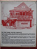 TR3671 : Information Board on Tom Thumb Theatre by David Anstiss