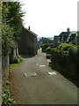 Looking down The Cobbles