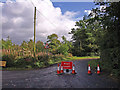 Road Closed near Rodding Hill Farm