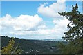 SO5616 : View to Huntsman Hill and beyond, from Yat Rock, near Symonds Yat by Terry Robinson