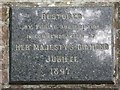 NY8564 : Plaque on Haydon Spa Well by Mike Quinn