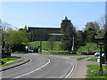 View along the A275 to All Saints church, Danehill