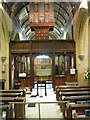 Interior view of All Saints church, Danehill