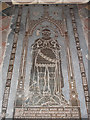 Memorial brass inside Belvedere Chapel