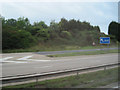 Westbound Exit to A41 from M54 at Junction 3