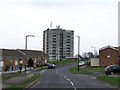SK3397 : The Fosters Tower Block, Angram Bank, High Green - 1 (April 2010) by Terry Robinson