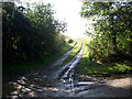 Farm track near Strocherie