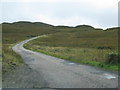 NM4248 : Dervaig to Torloisk road rises to the pass by Sarah Charlesworth