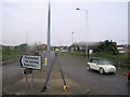 Entrance to Fordham Road Industrial estate