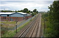 Railway line at Sutton on Trent