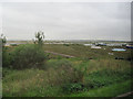 Looking out to Mersea Fleet