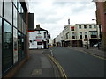 Approaching the junction of Upper Banister Road and Carlton Place