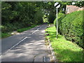 West along Killinghurst Lane