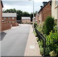 The view from the far end of John Fielding Gardens, Llantarnam