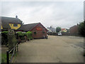 Rear of New Times public house from Station Road