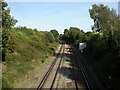 Walkford, railway lines