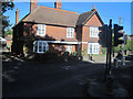 House by Traffic lights in Gosfield Road