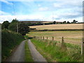 Lane leading to Newton Farm