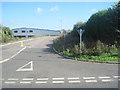 Entrance to Industrial estate off Thaxted Road