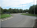 TL5044 : Roundabout at junction Newmarket and Walden Roads by John Firth
