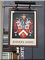 Pub sign, Joiners Arms, Ballards Lane N3