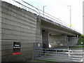 The Channel Tunnel Rail Link crosses over the A20 Ashford road