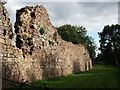 Remains of west curtain wall, Hartshill Castle, Castle Road, Hartshill