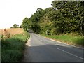 The B1066 leading to Harram Hill