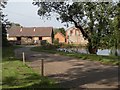 Farm buildings at Great Horringer Hall