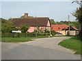 A view of Elms Farm from Old Bury Road