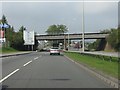 Railway overbridge, Spytty Road (A48)