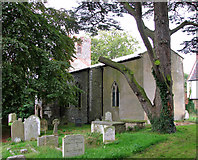 TG1908 : St Mary's church in Earlham by Evelyn Simak