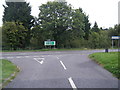 Armscote Lane/Fosse Way junction