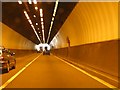 M4 Motorway - inside the Brynglas tunnel, eastbound