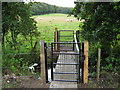 Footbridge near Chestnut Cottage