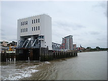 TQ4379 : Woolwich Ferry - southern terminal by Stacey Harris