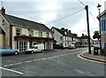 Road junction in the centre of St Clears