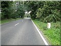 Milestone on the A12