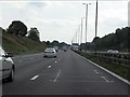 M4 Motorway in cutting near Bradley Stoke