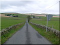 Minor road towards Ladybank