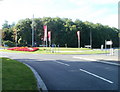 Pencarn Way golfing roundabout, Coedkernew