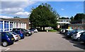 Car park at Catmose College