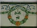 Tile detail, T McKeen, Flesher