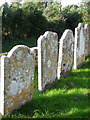 SU1410 : Gravestones, All Saint's Church by Maigheach-gheal