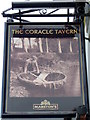 Sign for the Coracle Tavern