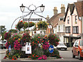 Floral display, The Plain, Thornbury