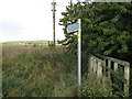 Footbridge near Hans Farm