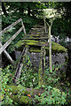 An old footbridge over the Ale Water