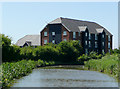 New apartments by the Ashby Canal at Hinckley, Leicestershire