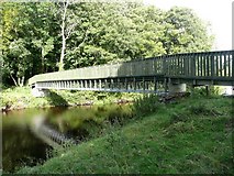 NS2701 : Footbridge over the Water of Girvan, Dailly by Humphrey Bolton